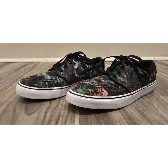 Nike SB Zoom Stefan Janoski Sneakers-Palm Leaves Print - Iconic Comfort & Style - Picture 2 of 12